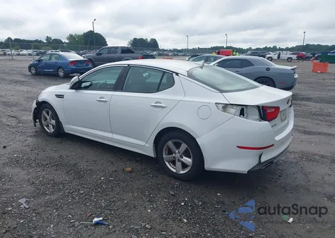 2015 Kia Optima Lx из США, поврежденный, VIN 5XXGM4A7XFG509610